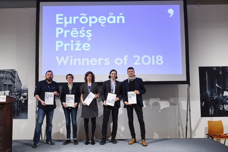 Blinken OSA Hosted the European Press Prize Award Ceremony 