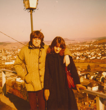 Péter Farkas and his wife in 1982.